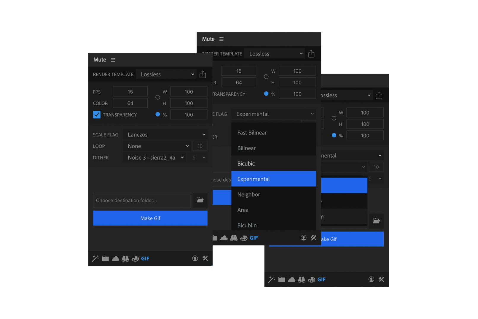 MUTE - After Effects Extension by Mographfactory